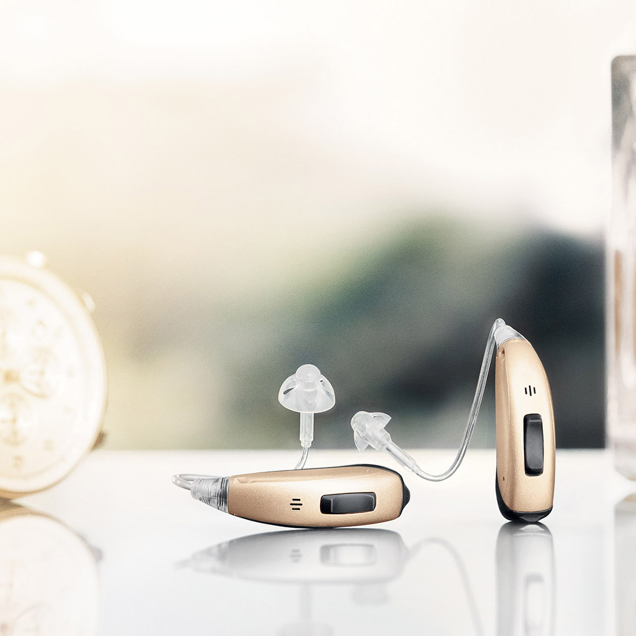 A tailor-made hearing experience Motion 13 offers a variety of fitting and handling options to perfectly meet your wishes and requirements. This way, your hearing care professional can customize your personal hearing solution.